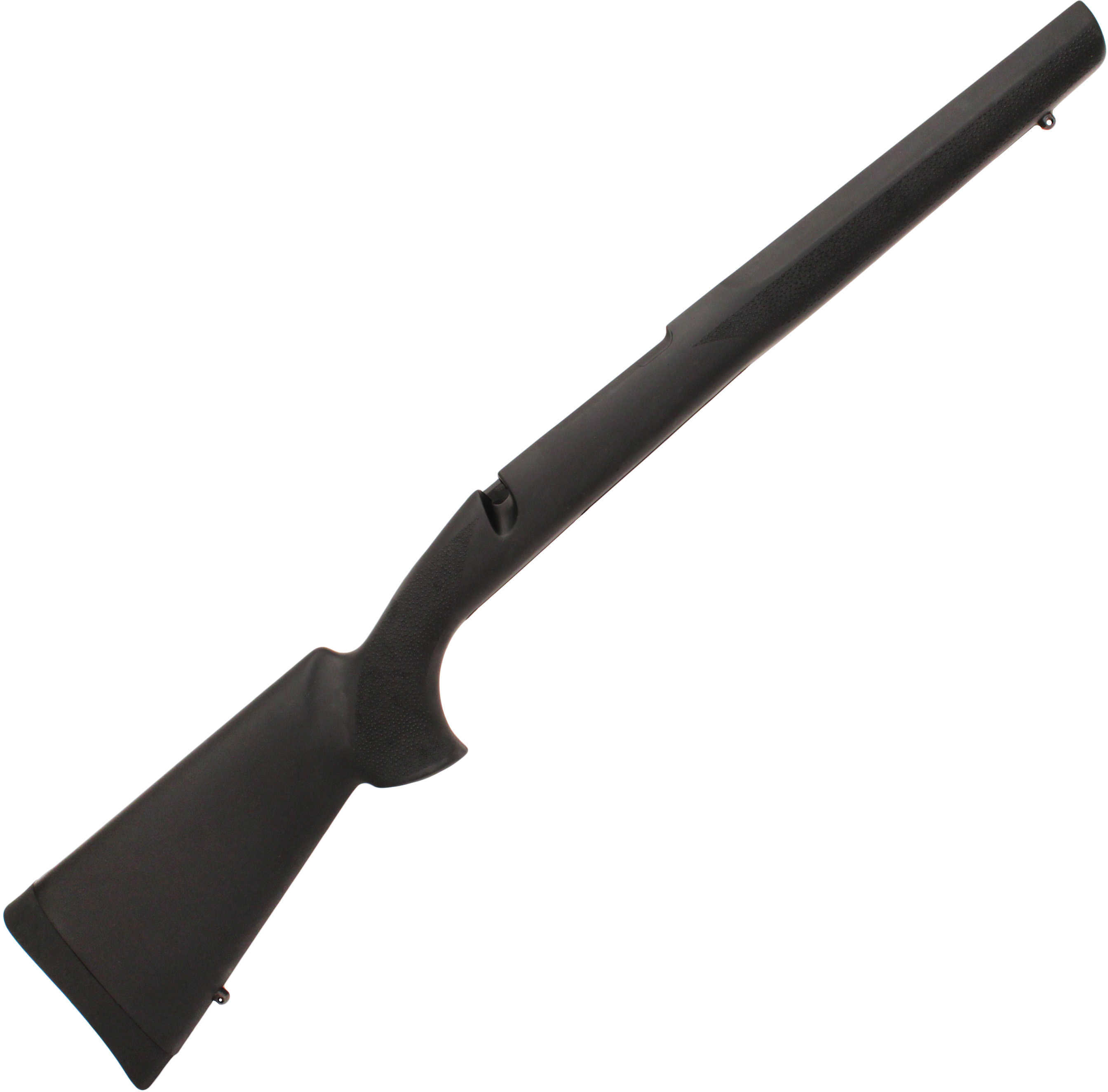 Hogue 07001 OverMolded Rifle Stock Winchester 70 Long Action with Sporter Barrel Rubber Black