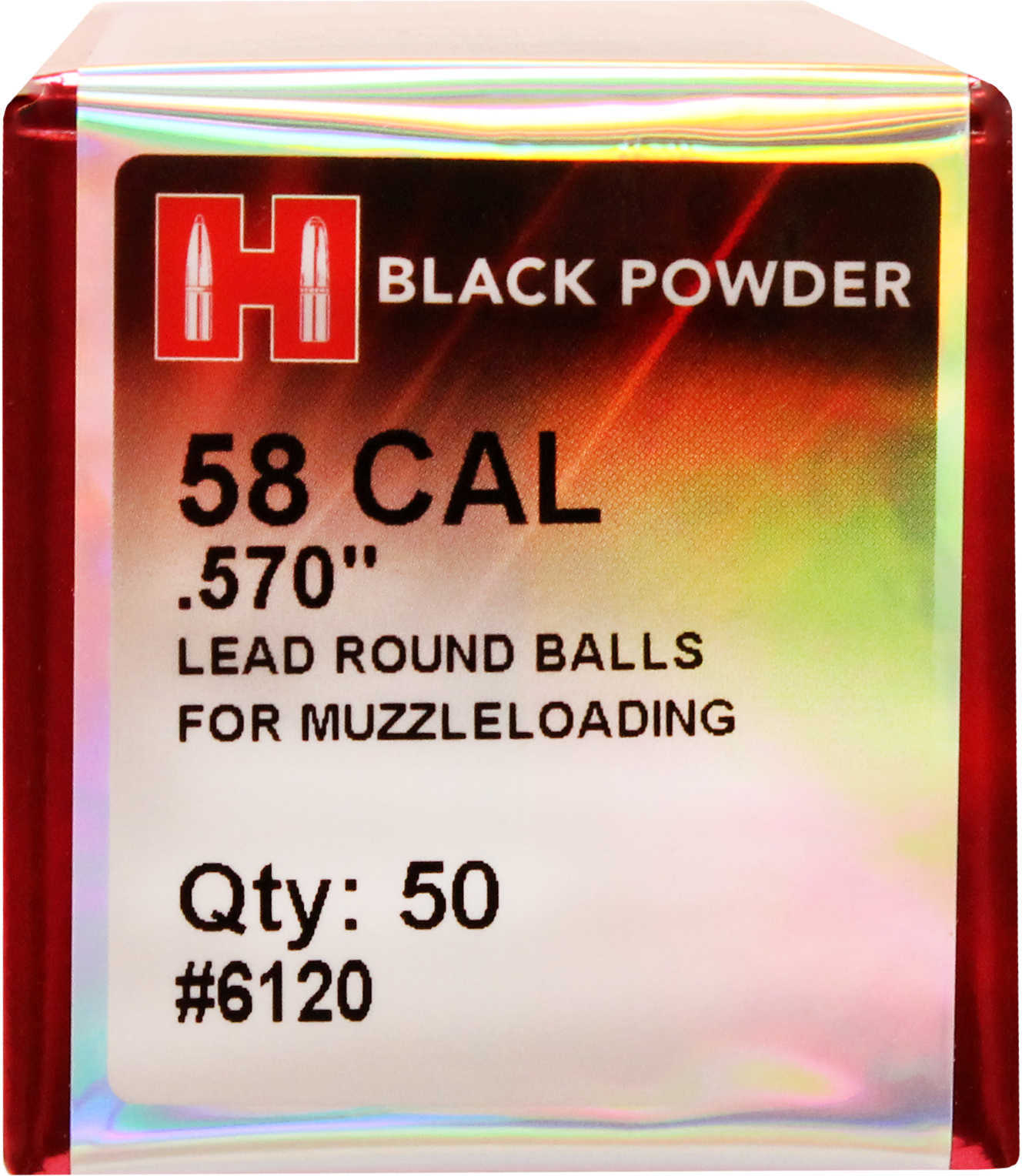 Hornady 58 Caliber Round Balls 228 Grain 50/Pack Md: 6120
