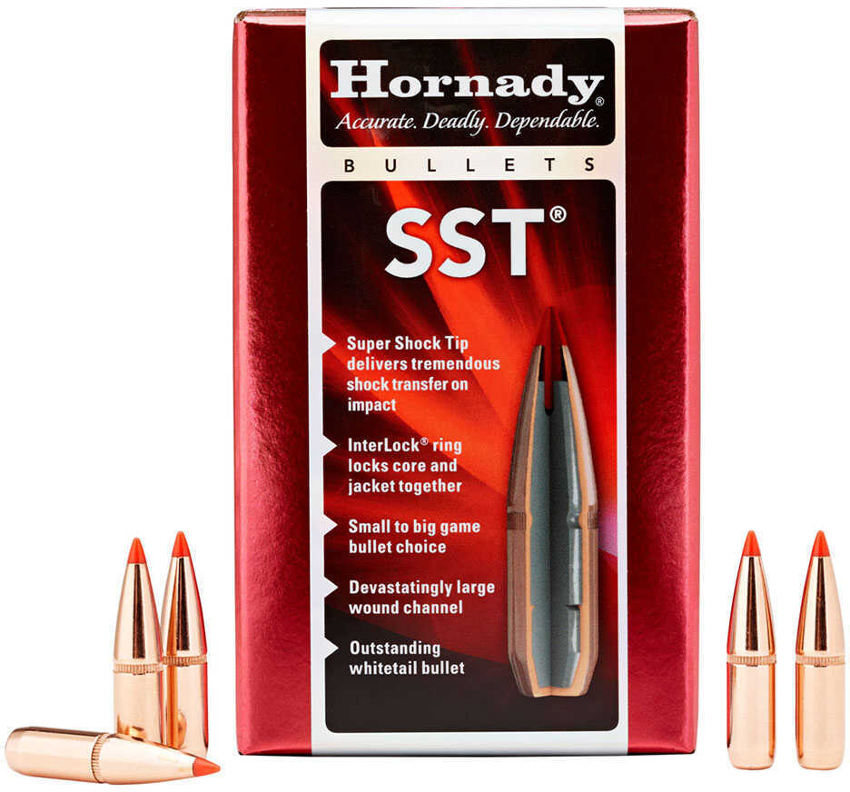 Hornady Rifle Bullet 30 Caliber 180 Grain Super Shock Tip 100/Box Md: 30702
