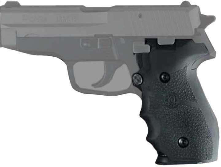 Hogue 28000 Rubber Grip with Finger Grooves Sig P228/P229 Black