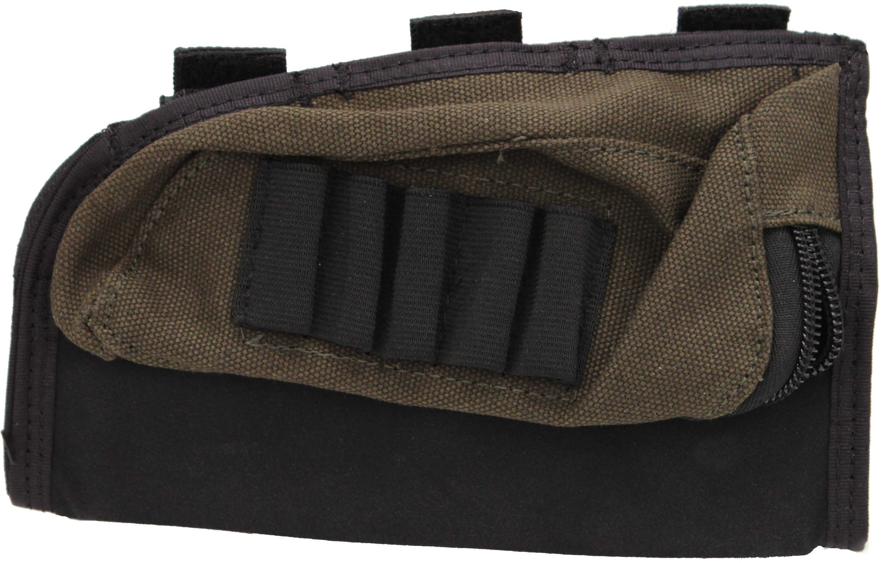 Allen Buttstock Shell Holder And Pouch Green-img-1