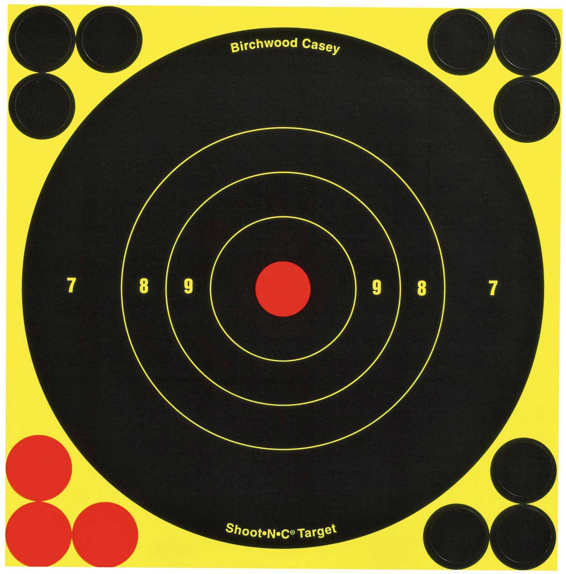 Birchwood Casey Shoot-N-C 5.5" BullS Eye 12/Pk-img-1