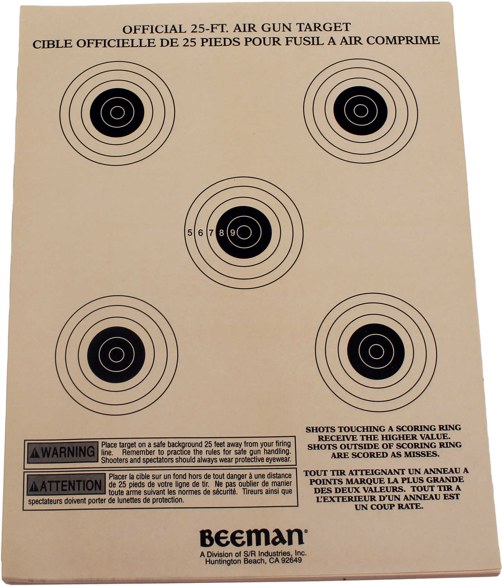 Beeman Paper Targets 25 CT