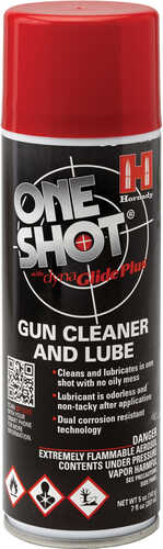 Hornady 99901 One Shot Gun Dyna Glide Plus Cleaner/Lubricant 10 oz Can