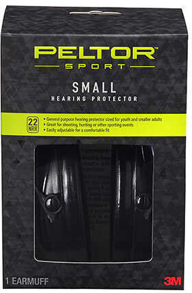 Peltor Junior Earmuff Black NRR 22