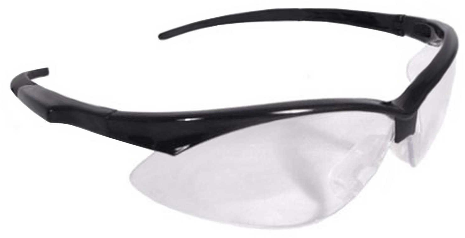 Radians Outback Clear Glass Black Frame