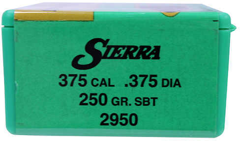 Sierra 375 Caliber 250 Grains SBT .375" 50/Box Bullets