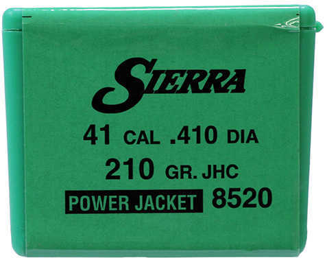 Sierra 41 Caliber 210 Grains JHC .410" 100/Box Bullets