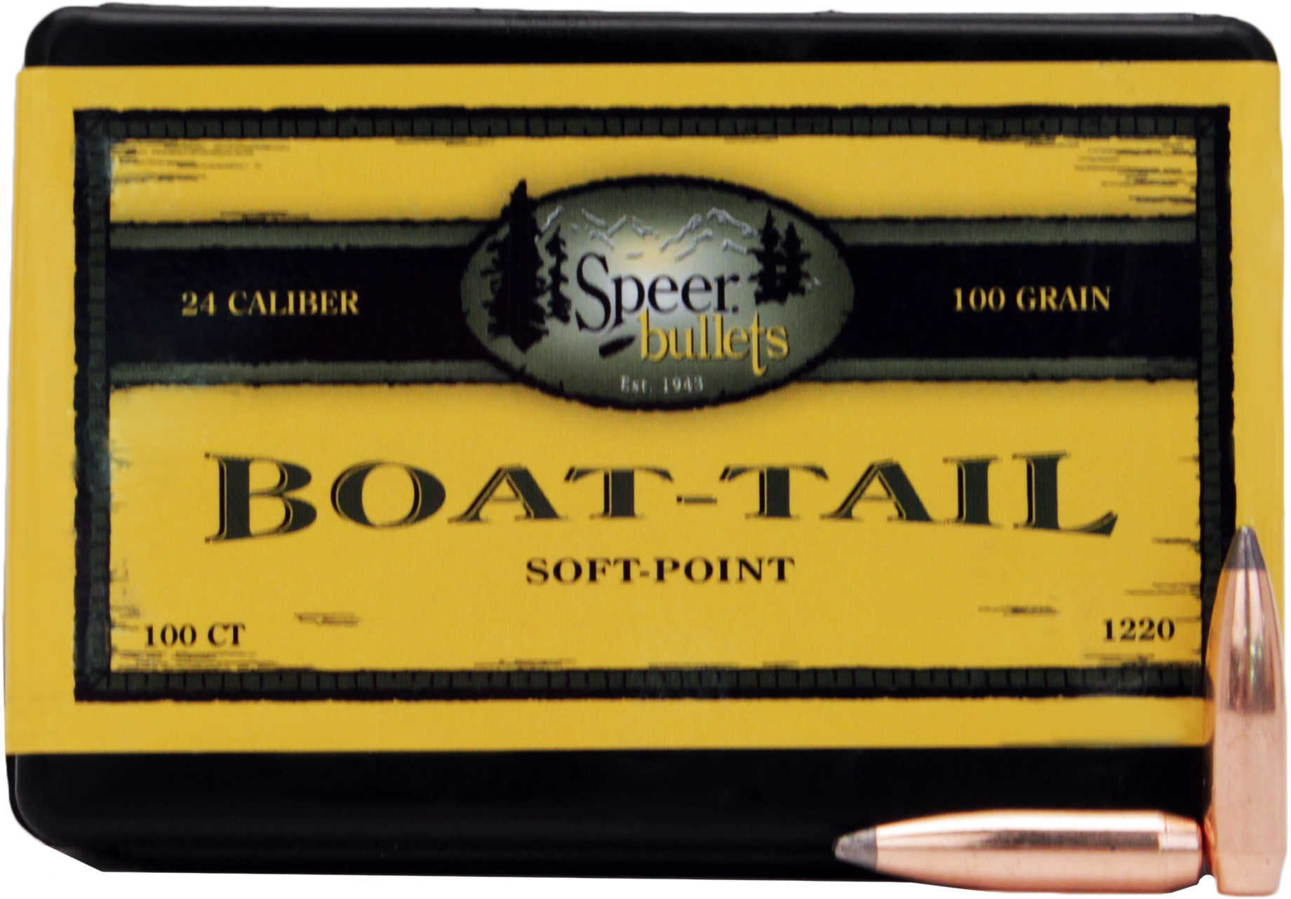 Speer Bullet 6MM 100 Grains BTSP .243" 100/Box