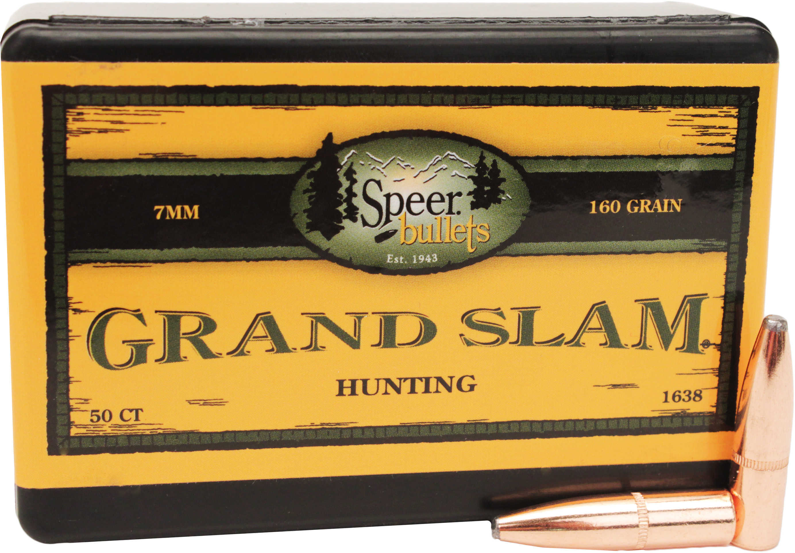 Speer Bullet 7MM 160 Grains Grand Slam .284" 50/Box