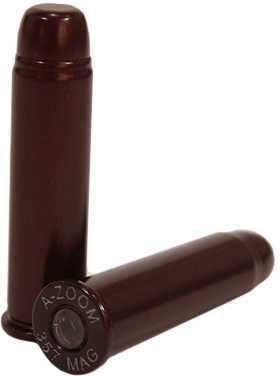 A-Zoom Precision Metal Snap Caps 357 Magnum, 6 Per Pack For Safety Training, Function Testing Or safely decocking withou