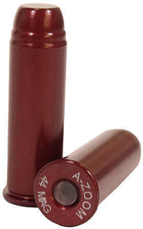A-Zoom Precision Metal Snap Caps 44 Magnum, 6 Per Pack For Safety Training, Function Testing Or safely decocking Without