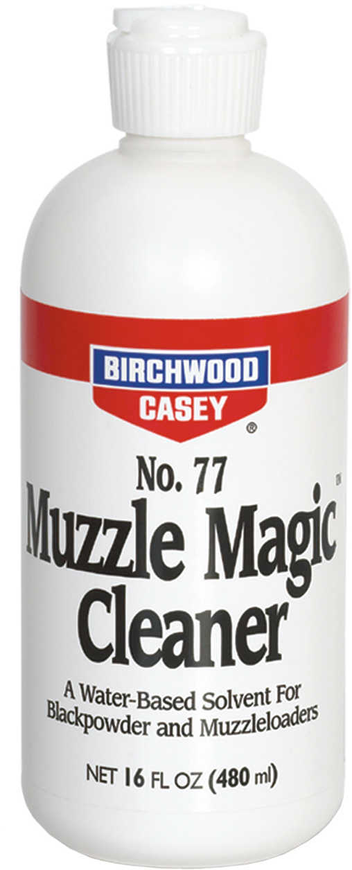Birchwood Casey Muzzle Magic No. 77 Black Powder Solvent 16 oz. Model: BC-33745