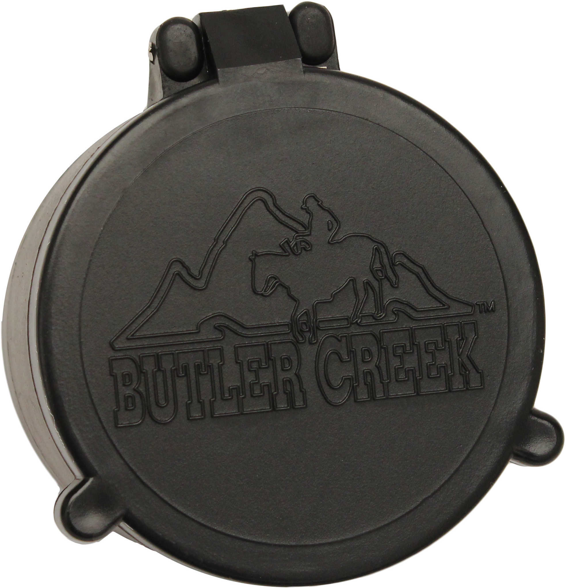 Butler Creek Flip-Open Scope Cover - 31 Objective 1.998" Diameter Quiet Opening lids at The Touch Of Your thum