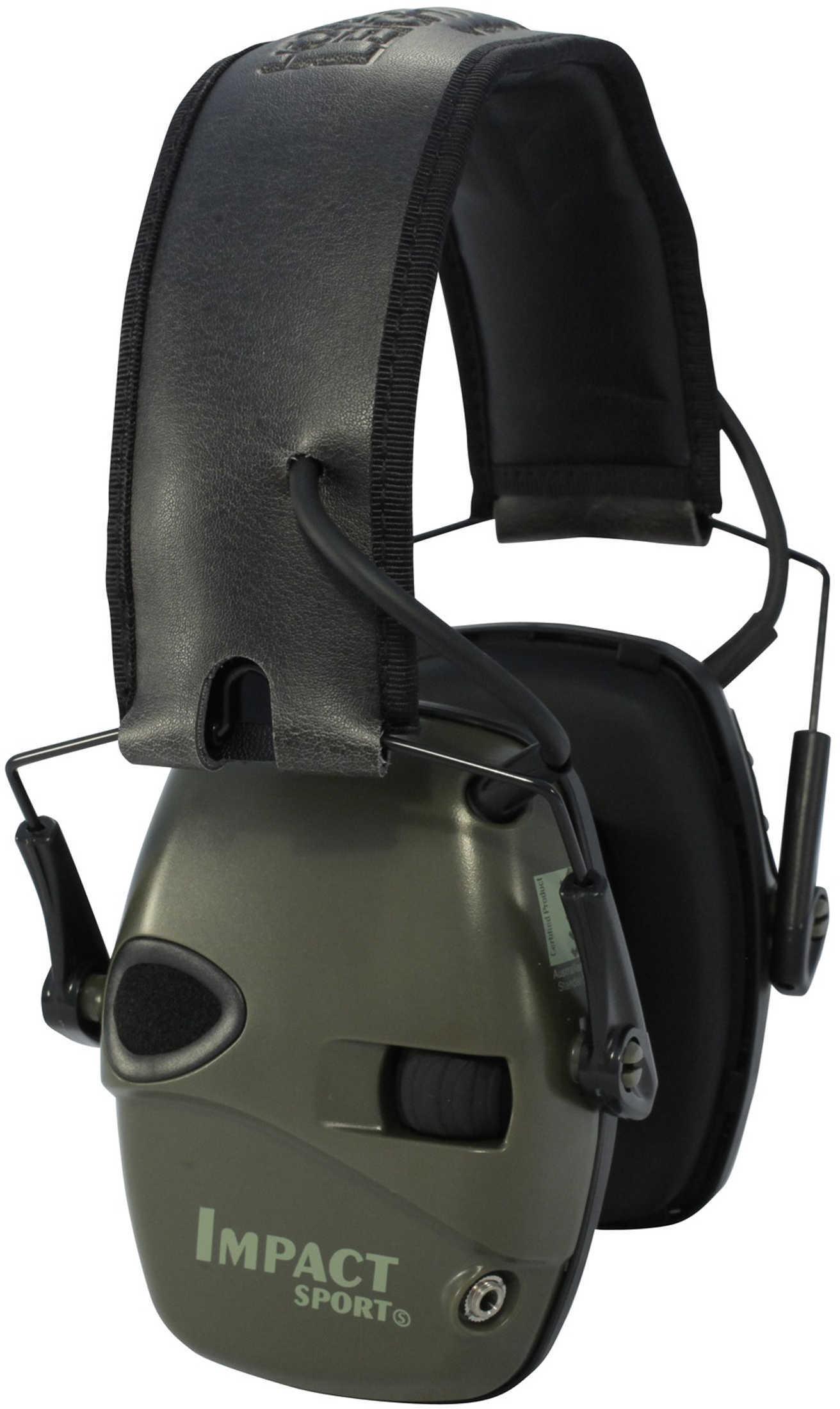 Howard Leight Industries Impact Sport Electronic Earmuff 22 NRR Amplification Automatically shuts Off at 82Db, attenuati