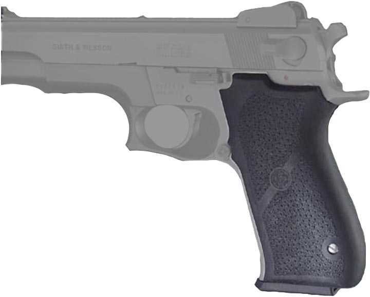 Hogue Rubber Grip Smith & Wesson Full Size .45 10mm - Models 4506 1006 1066 1046 1086 4546 4566 4586 Etc. Dura