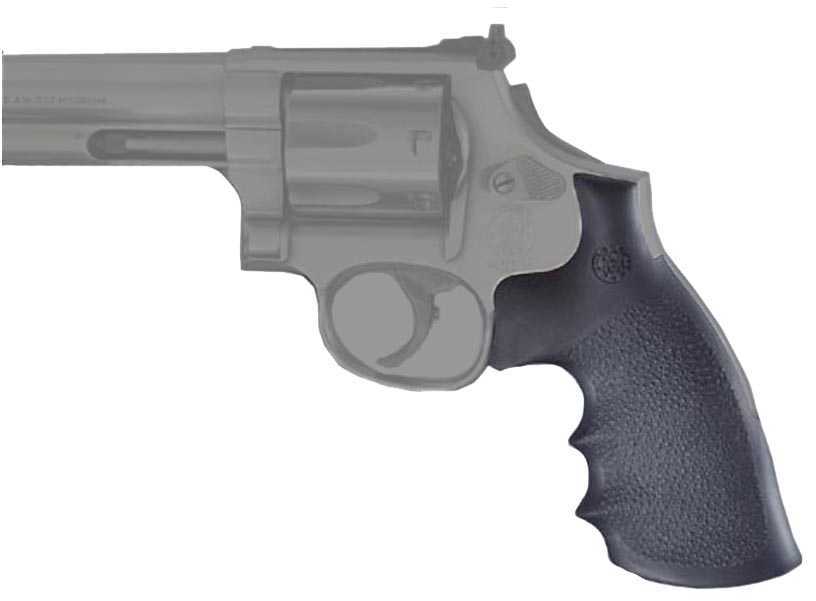 Hogue Rubber Conversion Grip Smith & Wesson K And L Frame Used To Convert Round Butt Frames Square