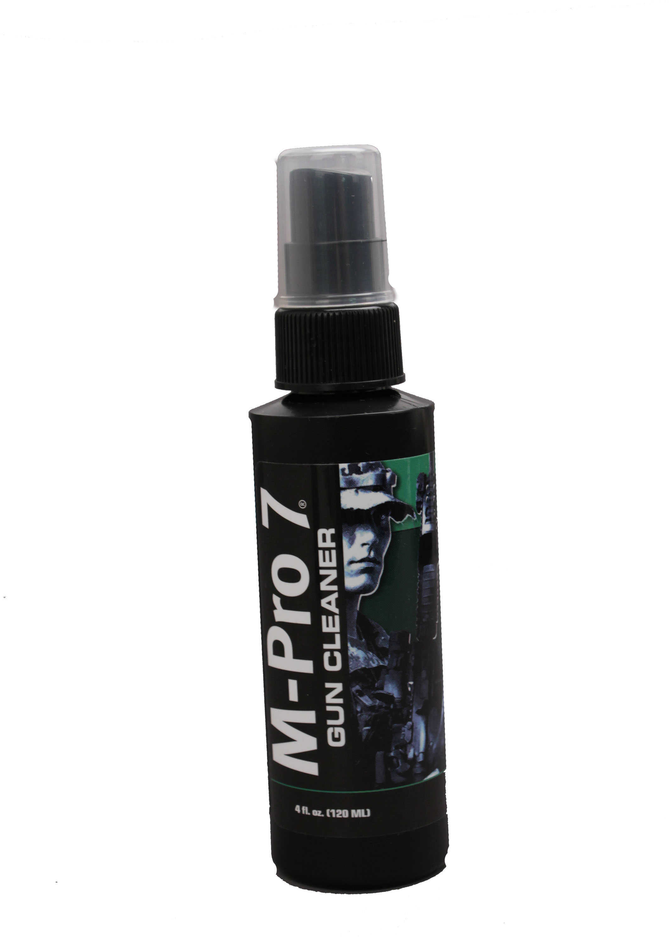 Hoppes M-Pro 7 Gun Cleaner 4 Oz. - Formulated Military-Style Cleaning Developed Originally To Maintain Weapons On