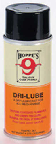 Hoppes Dri Lube - 4 Oz Aerosol Reduces Friction On Metal & Bearing Surfaces Without Sticky oils Or silicOnes - Doesn't