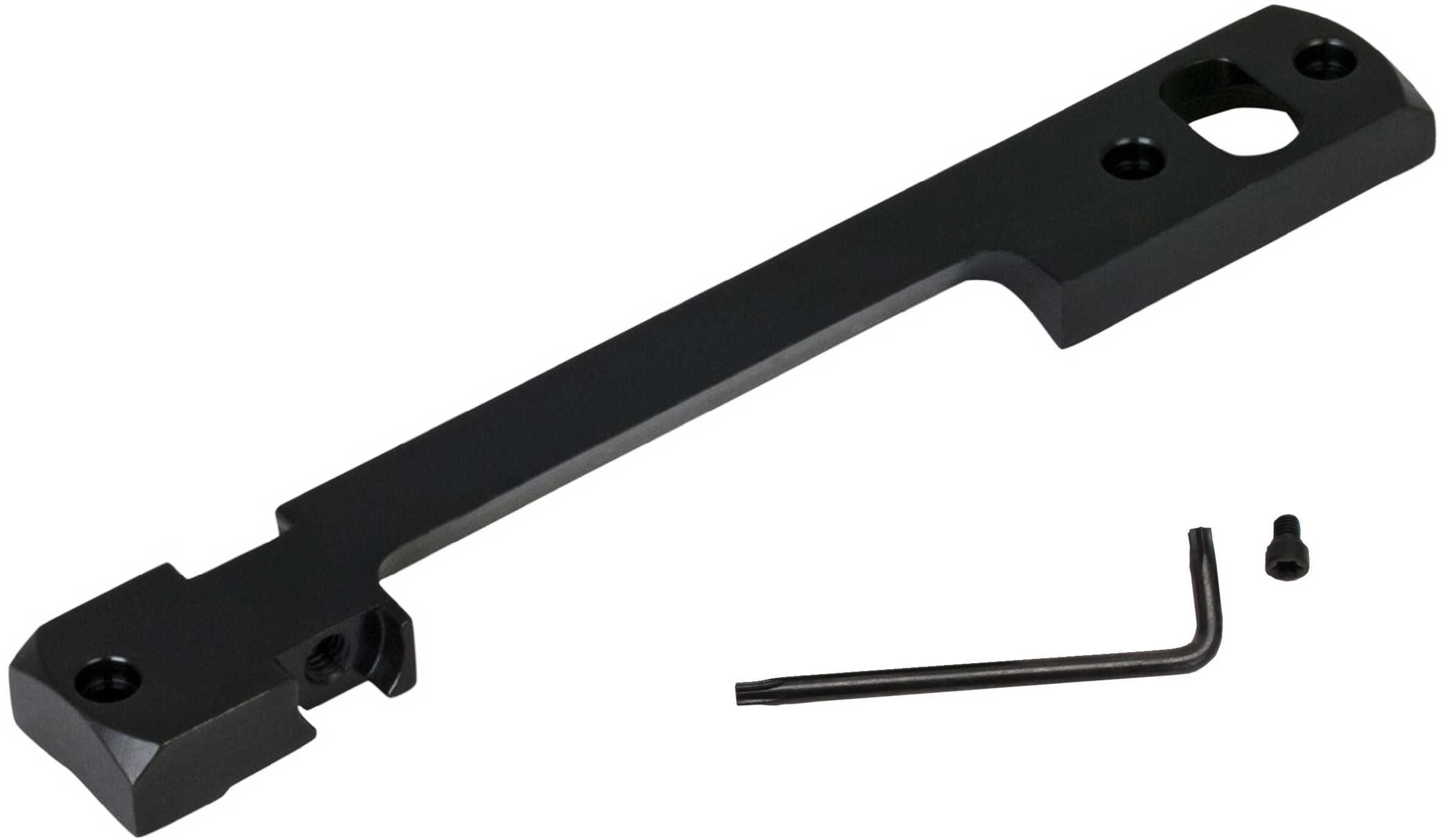 Leupold Std One-Piece Base Ruger® 10/22®, Matte Finish Machined Steel Construction - Front accepts Dovetail Ring - Rear