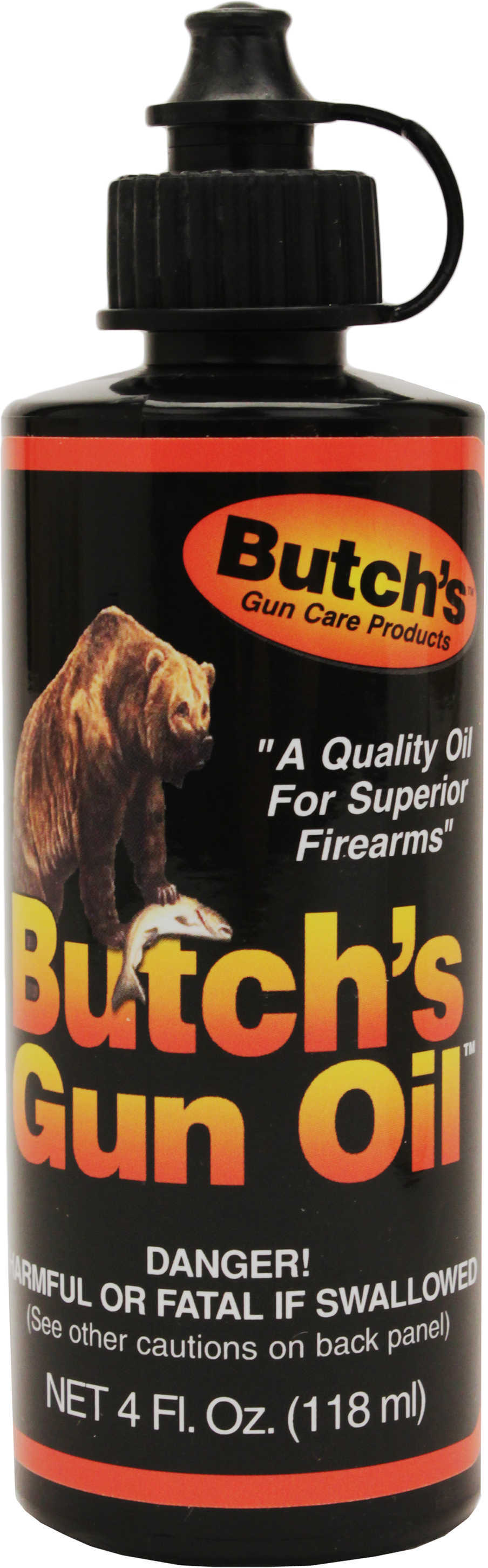 Lyman Butch's Gun Oil - 4 Oz. U.S. Military proven Formula - WithstAnds The intense Heat, Friction And pressures Produce