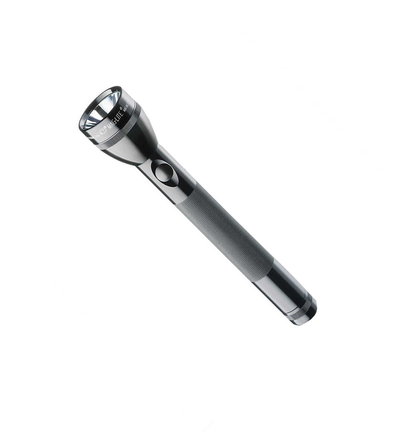 Mag 3 C-Cell Flashlight Black - Hang Pack High-intensity Krypton Light Beam 1/2 Turn Cam Action Focus Self-Cleaning