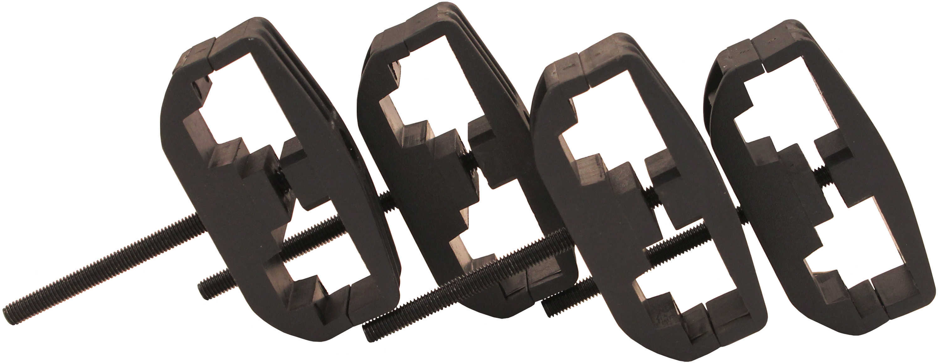 Promag AR-15 Polymer Steel & Aluminum Magazine Clamps 4 Pack - Hold Two Magazines Side By
