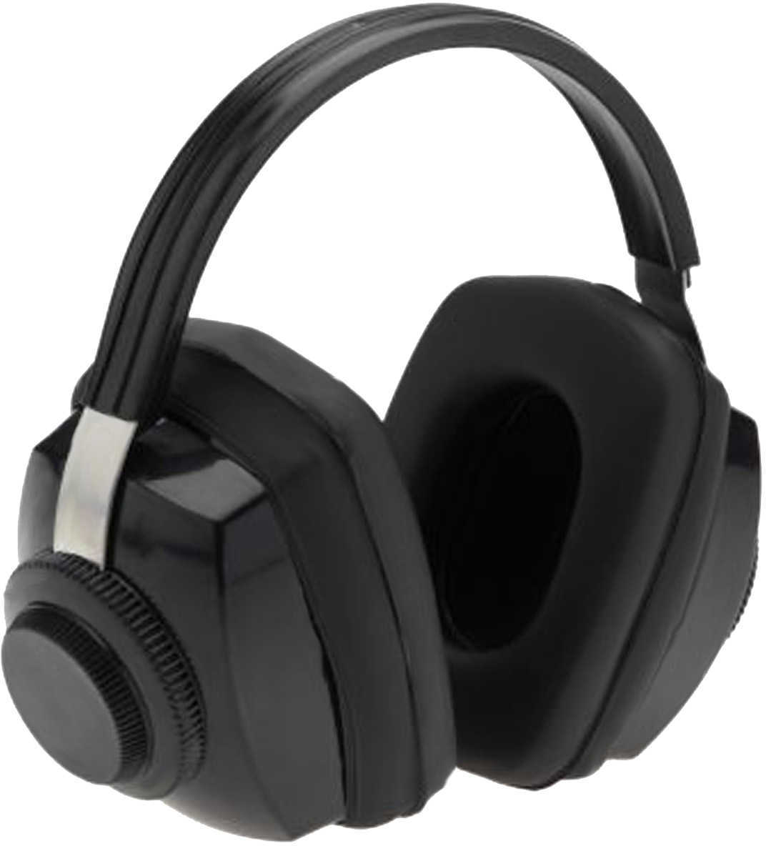 Competitor Hearing Protection Black NRR 26Db - Traditional Design, Multi-Position Earmuff - Fully Adjustable Steel heaDb