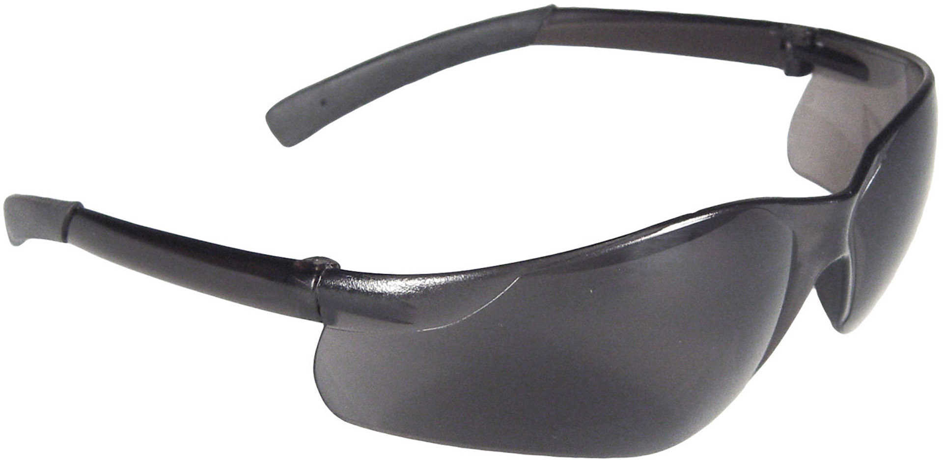 Hunter Shooting Glasses Smoke Lens Rubber Tipped temples - Lightweight Popular Design Meets Ansi Z87.1+ standards B