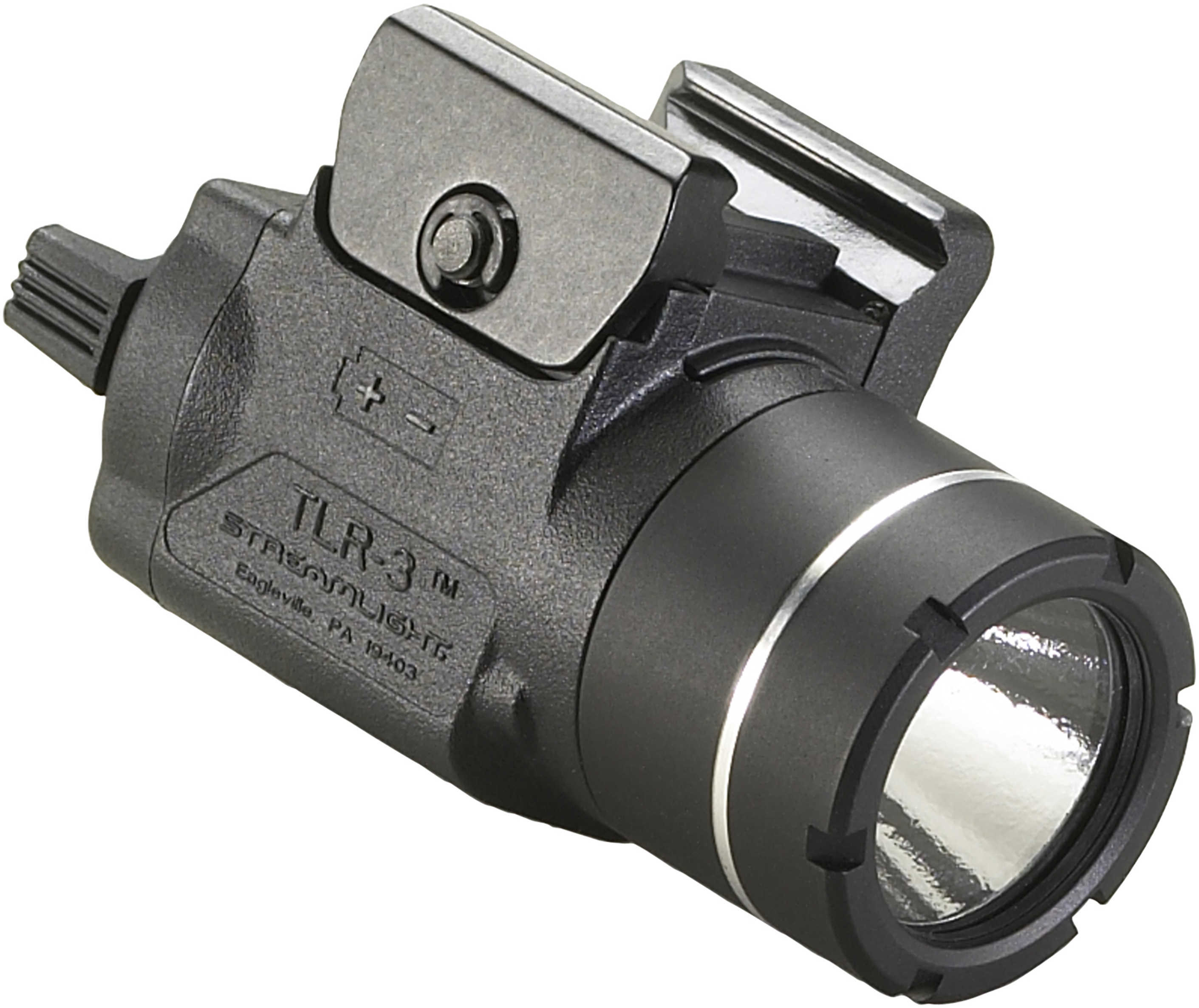 Streamlight TLR-3 Compact Rail Mounted Tactical Light C4 Led With 50,000 Hour Lifetime - Impact Resistant Engineering Po