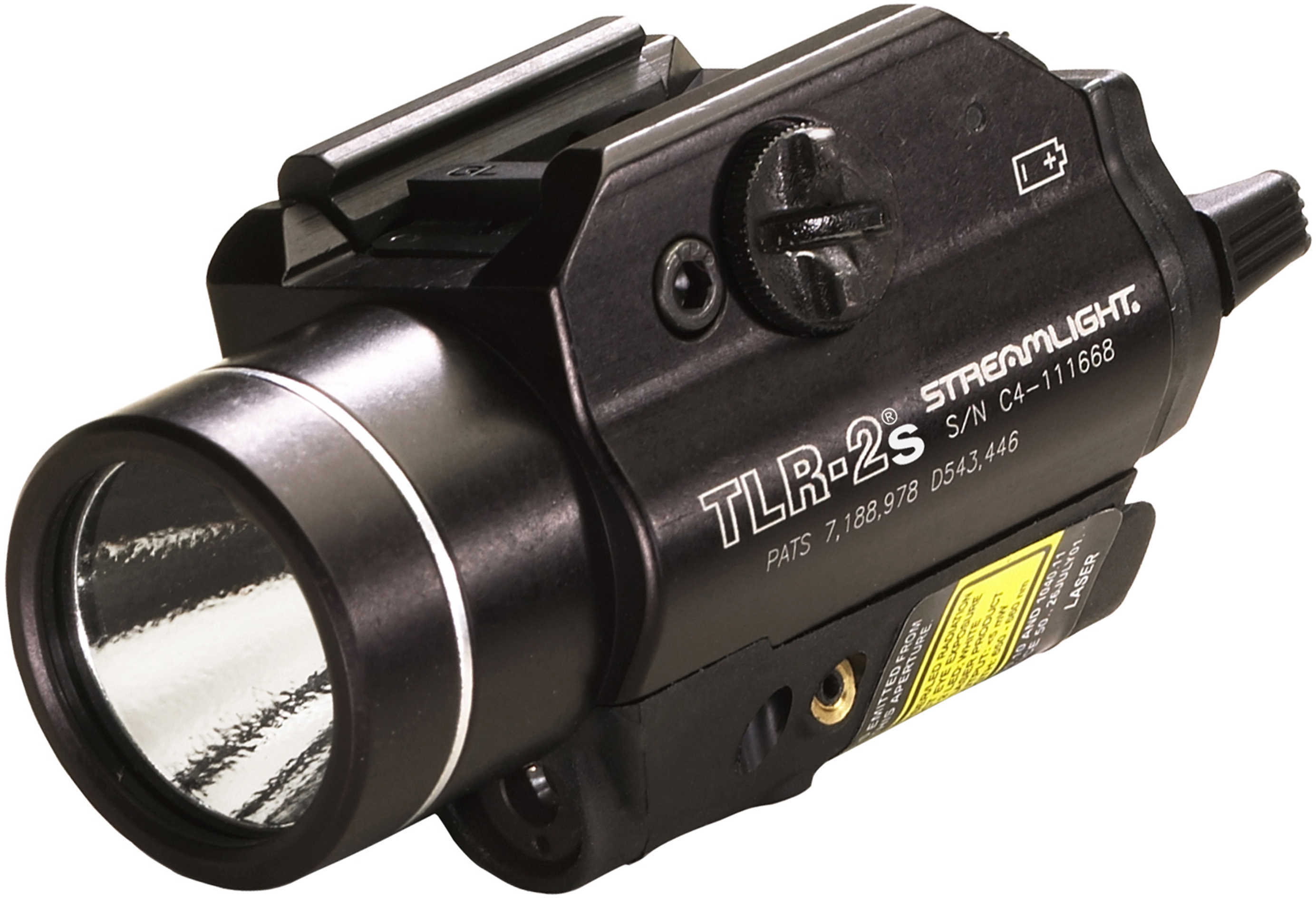 Streamlight TLR-1S With Laser - C4 Led W/160 Lumen Output Strobe Model W/User Programmable Enable/Disable Run