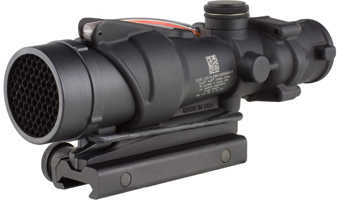 Trijicon ACOG 4X32mm Usmc Rifle Combat Optic For M16A4 14.5" Barrel Red Dual Illumination - Bullet Drop Compensator -