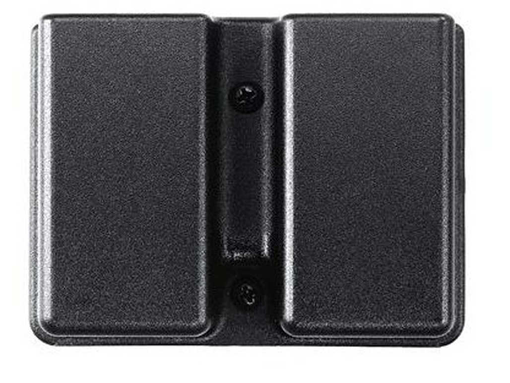 Uncle Mikes Kydex Double Mag Case Single Row Paddle Model Fits Belt Loops Up To 1.75" Or Can Be Clipped Over a waistban