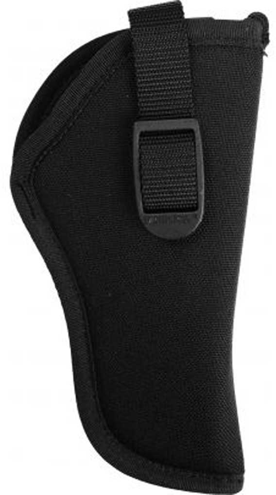 Uncle Mikes Sidekick Hip Holster - RH, Black 3-4" Barrel Medium And Large Double Action Revolvers Waterproof - Molds To