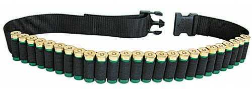 Allen Cases Shotgun Shell Belt Black Holds 25 Shells
