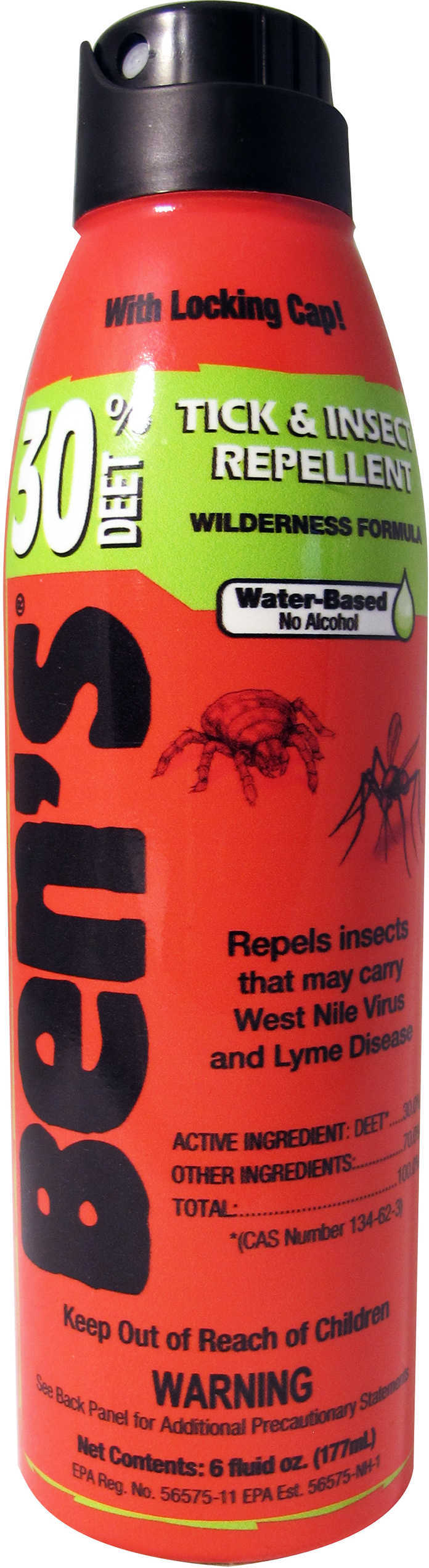 Bens Insect Repellent 30 Wilderness Eco-Spray 6Oz