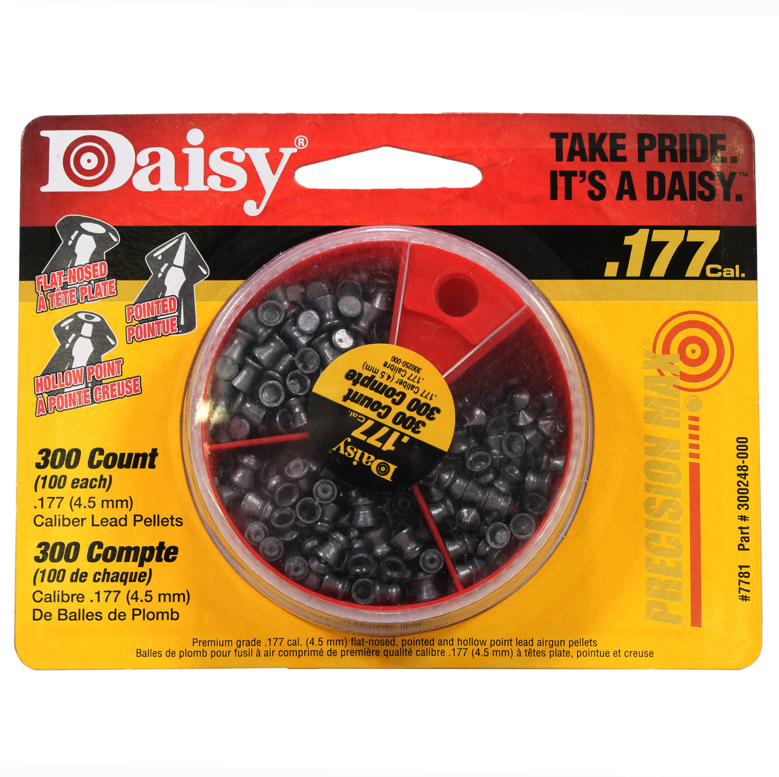 Daisy Outdoor Products Dial-A-Pellet 300ct .177 Caliber Pellets