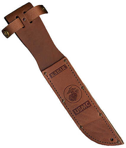 Ka-Bar Full-Size USMC Brown Leather Sheath