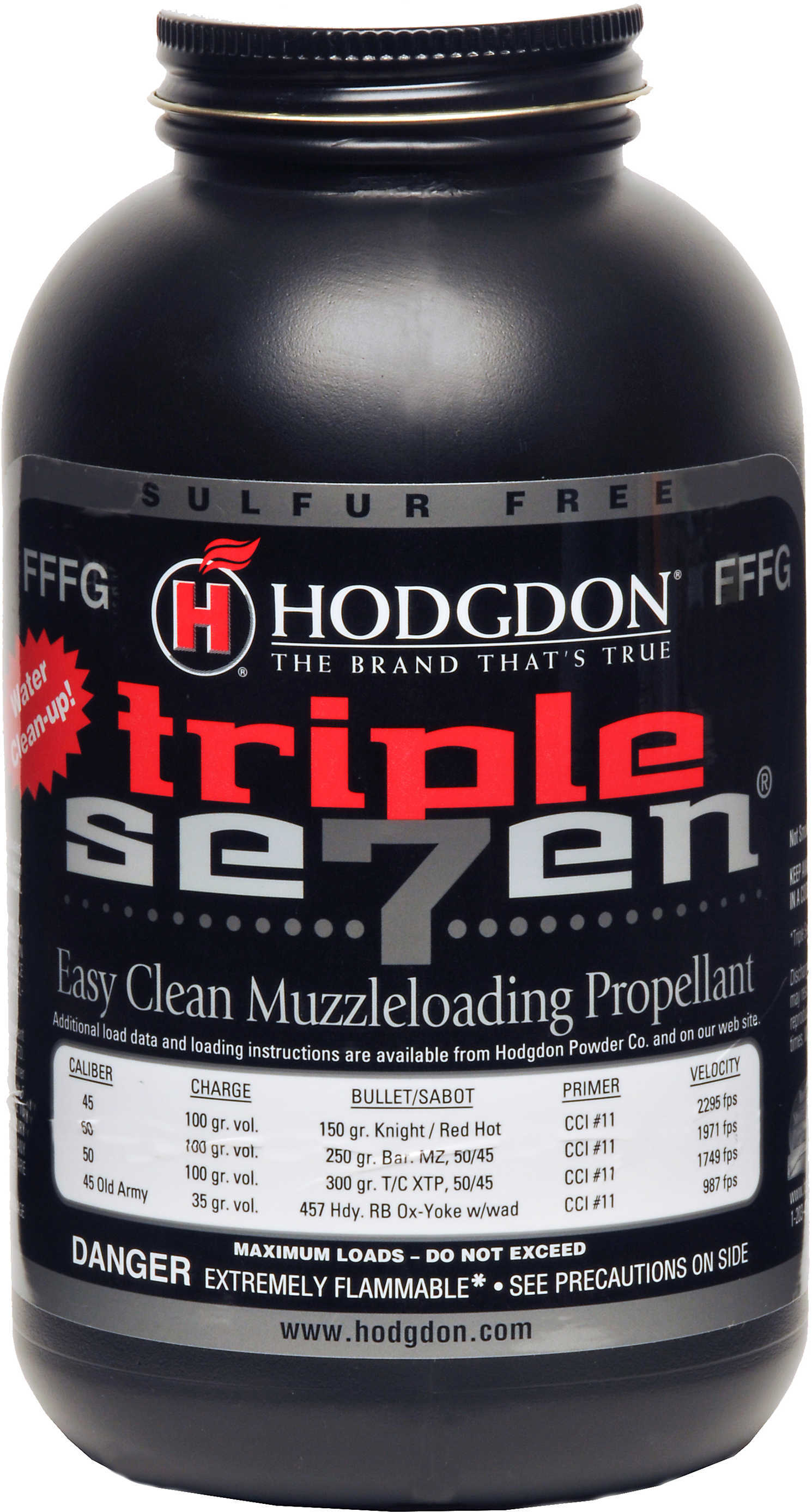 Hodgdon Triple Seven Powder 1# Can-fff 10/case