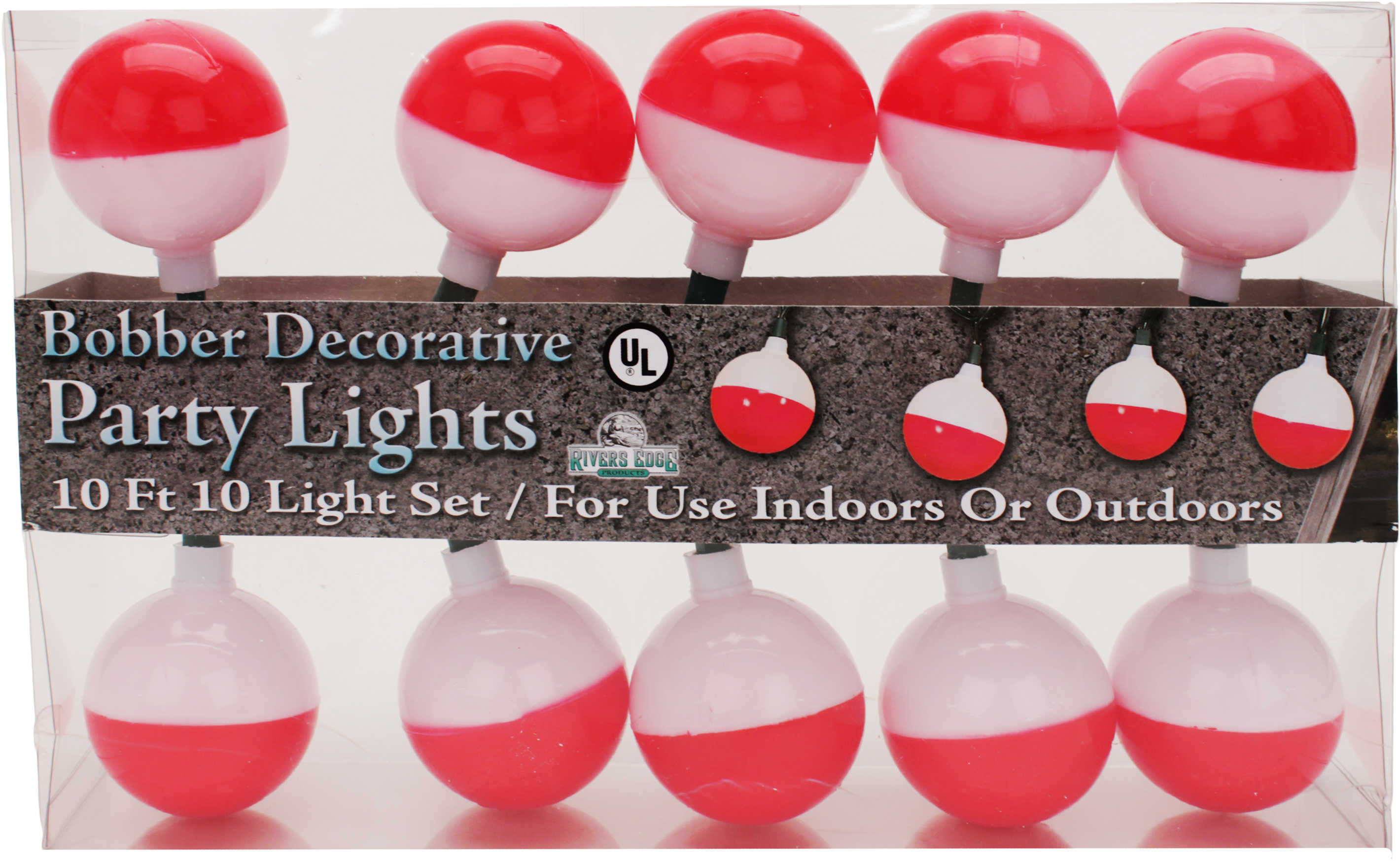 Rivers Edge Decorative Lights Bobbers 10ft 10Pc