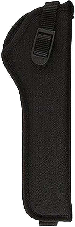 Uncle Mikes Hip Holster Nylon Black 7-8.5In Dbl Act Rev Size Double