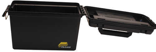 Field Deep Tactical Box Black - 15" X 8" 10" Comfortable Handle Top Access In Lid Secure Brass-bailed Latch Ho