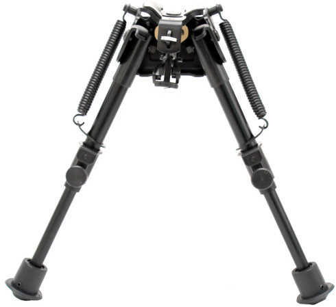 Rock Mount Pivot Bipod Adjustable 6"-9" Compact & Lightweight - No Assembly required - Telescoping Lens Have Spring retu