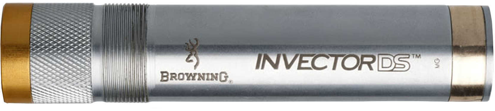 Browning 1134233 Invector DS Extended 12 Gauge Light Modified Silver W/Gold Band