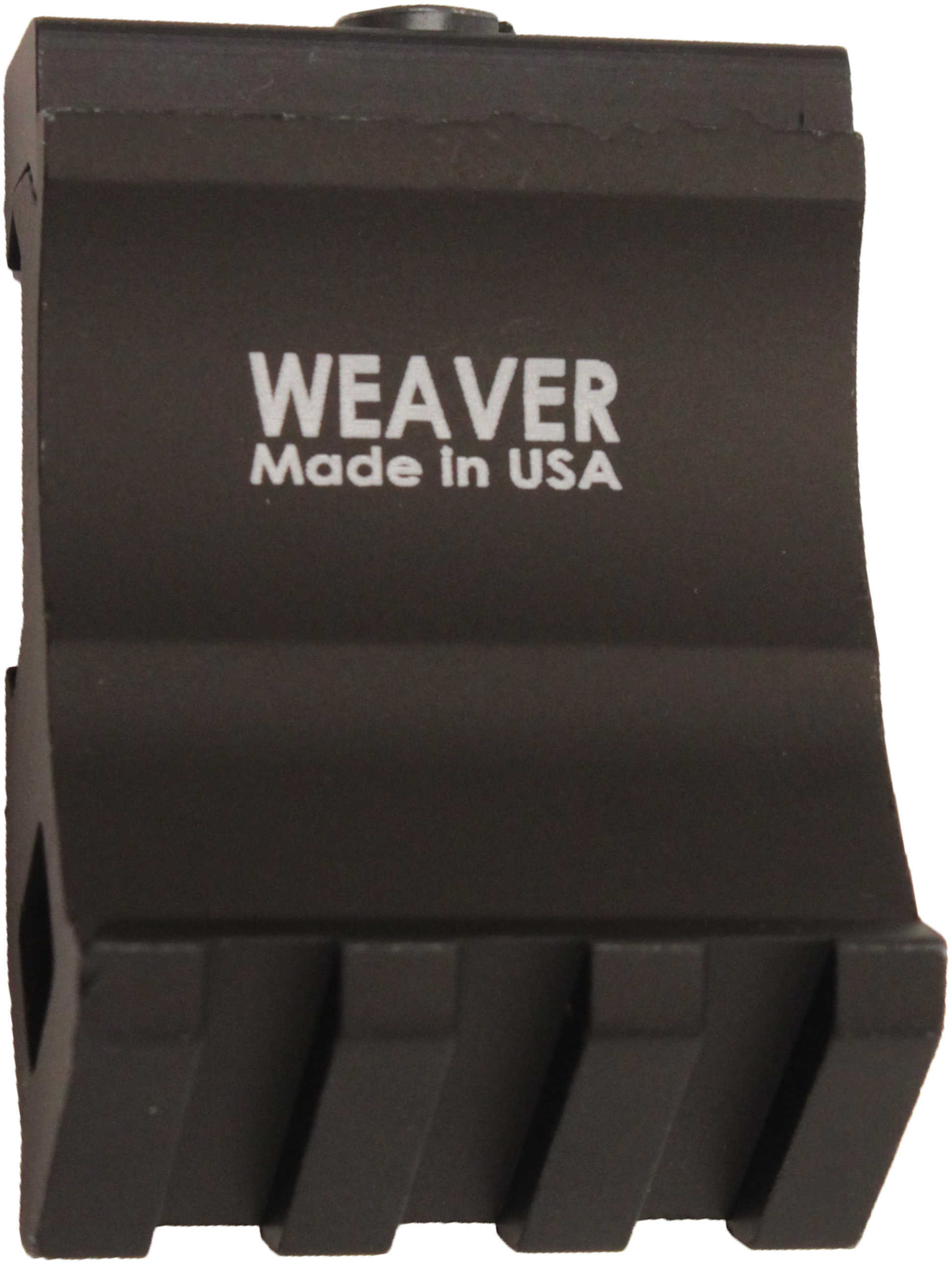 Weaver Mounts 99671 Offset Rail Adapter Aluminum Black