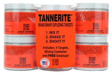 Tannerite Exploding Rifle Target 1 lb. 4 pk. Model: 1 BR