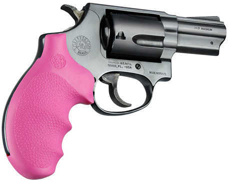 Hogue 67007 Rubber MonoGrip Grip Taurus Model 85 (SML Frame) Pink