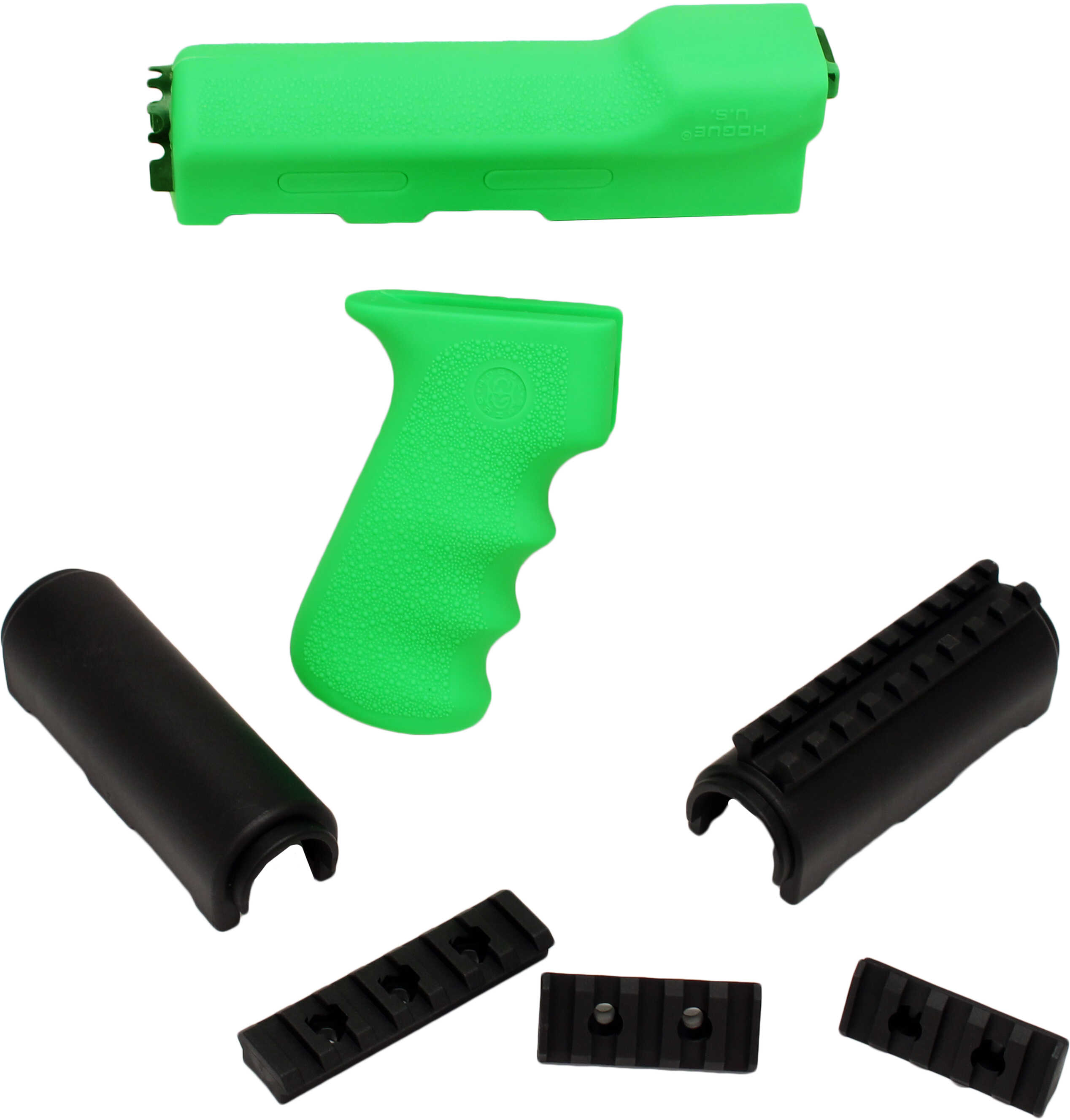 Hogue 74009 Rubber Grip AK-47 Zombie Green
