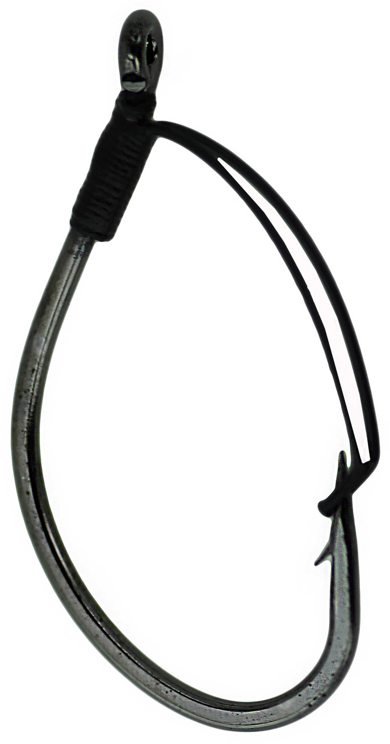 Gamakatsu Weedless Split/Drop Shot Black 3/0 Md#: 50913