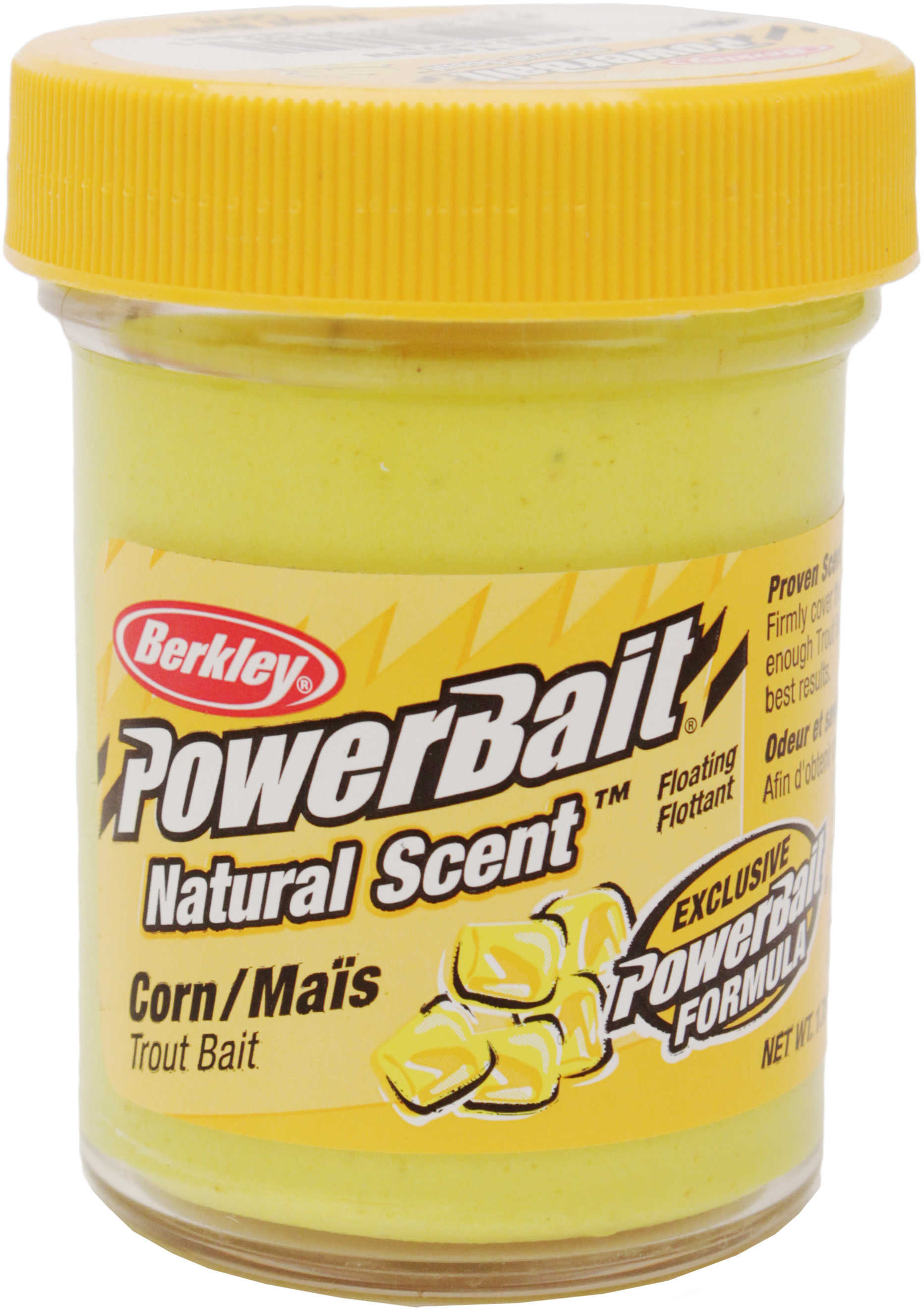 Berkley Natural Trout Bait 1.75 Oz. Corn Md#: TCOY2